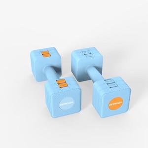 Mancuernas Ajustables para Mujer, Mancuernas de Yoga Desmontables con Revestimiento de Goma para Uso en Casa, Adelgazamiento de Brazos, Par de 10 kg, Modelo ABS - Product Image 1