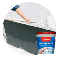 Revêtement d'étanchéité de toit acrylique élastomère de haute qualité Peinture de toit à composant unique Revêtement liquide imperméable à base d'eau