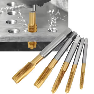 Création de fil efficace en titane vis autotaraudeuse à tête plate Hss <span class=keywords><strong>taraud</strong></span> à vis <span class=keywords><strong>pour</strong></span> <span class=keywords><strong>bois</strong></span> métal acier inoxydable filetage Machine <span class=keywords><strong>taraud</strong></span> - Product Image 1