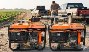 Générateur diesel 2,8 kW / 3 kW 3,5 kVA avec disjoncteur <span class=keywords><strong>hydraulique</strong></span> monophasé 220 V - Product Image 2