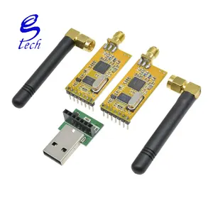 Alta qualidade Wireless RF serial Dados Módulos Com Antenas Data Communication USB Converter Module Adapter Kit APC220