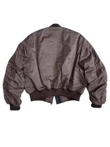 2025 OEM Wholesale Custom Lavez-le avec de la cire pour faire un vieux blouson <span class=keywords><strong>Bomber</strong></span> - Product Image 2