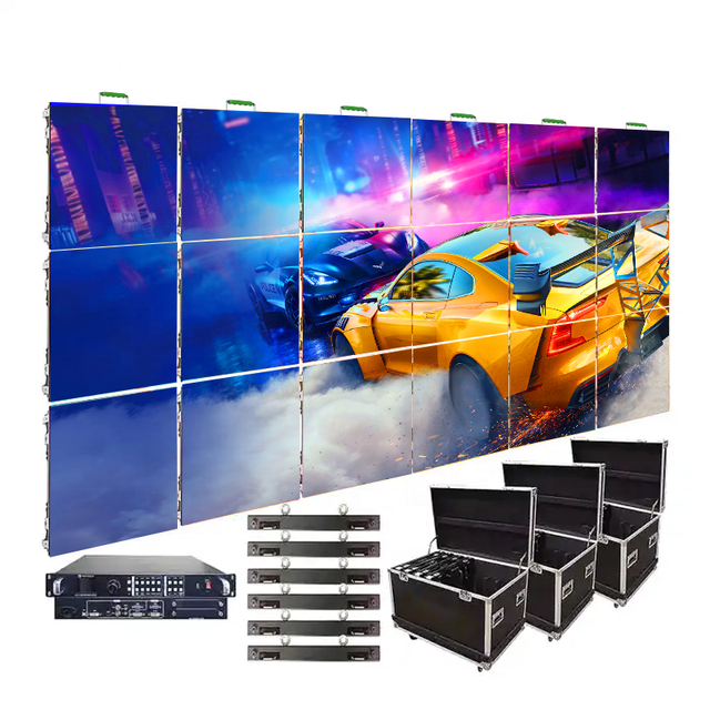 500x500mm Stage Background Led Display Screen P3.9mm Seamless Splicing Rental Led Video Wall Complete System IP65 Rated 7680Hz