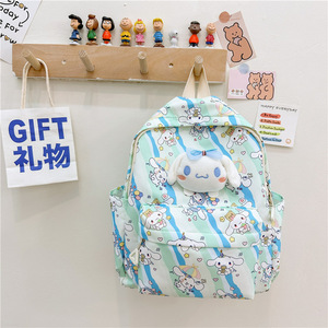 New Crossborder Unisex Kids Softback <b>Backpack</b> Cartoon Print Characters Zipper Durable Water Resistant Primary School <b>Students</b> - Product Image 3