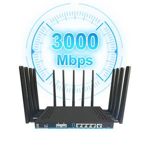 Routeur LTE 5G double bande 2.4GHz et 5.8GHz avec <span class=keywords><strong>console</strong></span> d'administration, prise en charge WiFi6 et client VPN pour une utilisation professionnelle sécurisée - Product Image 1