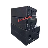 Speaker Line Array Aktif High-end 3-Way HDL 50-A 4K dengan Driver Neodymium Ultra High Power untuk Arena, Stadion, dan Konser Besar