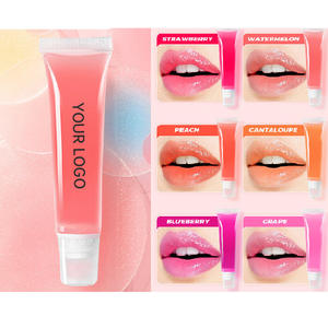 Glassa per labbra Vegan con olio di semi di ciliegio e cristallo di ciliegio lucidalabbra ingrediente minerale - Product Image 1