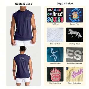 Venta al por mayor de camisetas deportivas informales con logotipo personalizado cálidas 100% algodón con estampado digital morado de talla grande para hombre - Product Image 3