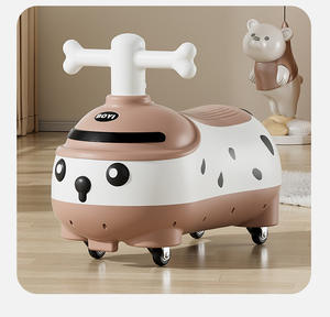 Juguete Doki de Dibujos Animados con Forma de Cacahuete, Giratorio, Deslizante y Balancín 2 en 1, Antivuelco, de Plástico, para Niños de 0 a 6 Meses, Gran Venta 2025 - Product Image 5