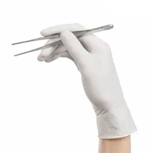 GMC 9 inç beyaz 100 adet eldiven güvenlik koruma çalışma eldivenleri tek kullanımlık nitril eldiven tozsuz