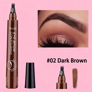 <span class=keywords><strong>Crayon</strong></span> à sourcils micro de haute qualité avec 4 pointes, noir et <span class=keywords><strong>brun</strong></span>, rehausseur de sourcils, longue durée, imperméable - Product Image 5