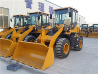 LG958F Mini Wheel Loader Hidrolik Penuh 5 Ton dengan Bucket 3CBM, Compact Front End Loader untuk Pekerjaan Pertanian, Kehutanan, dan Pekerjaan Kota
