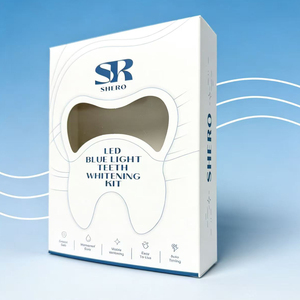 Customized Eco-Friendly Dental Care Gift <b>Box</b> <b>Paper</b> <b>Box</b> For Luxury foldable <b>Box</b> Teeth Whitening Accessory packaging with Window - Product Image 3