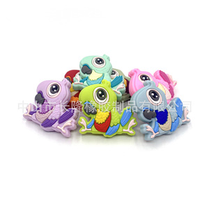 Owl Shape <b>Silicone</b> Teething <b>Beads</b> For Babies 0 24 Months Soft Toy Unisex - Product Image 1
