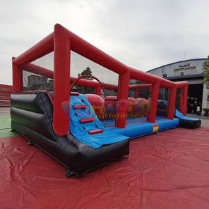 Giant outdoor commercial grade kids interactive sports juegos hinchables big baller wipe out <b>inflatable</b> <b>games</b> - Product Image 2