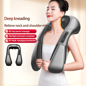 Gran oferta, masajeador de cuello eléctrico negro, masajeador de hombros y cuello Shiatsu para coche, masajeador de cuerpo de espalda y cuello con calefacción - Product Image 6