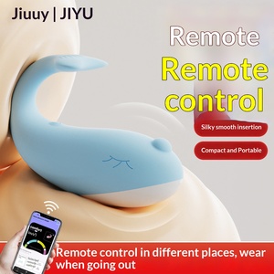 Mini Vibratore a Forma di Balena con 10 Frequenze di Vibrazione e Tapping, Controllo APP, Velocità Regolabile - Product Image 4