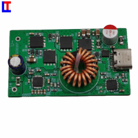 Carte PCBA de chargeur USB PD GaN OEM ODM, assemblage de PCB de chargeur de téléphone Type C 35W 65W et service de conception de contrôle industriel