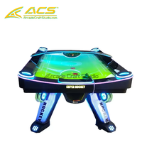 Nouvelle Arrivée ACS : Table de Jeu Incurvée Électronique à Monnayeur pour 2 Joueurs, Jeu de Hockey Aérien Sportif, Logo Personnalisé, Garantie 12 Mois