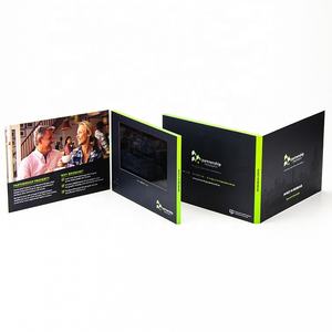 Caja de folleto de vídeo para publicidad, producto electrónico de regalo, tarjetas de agradecimiento profesional, lcd - Product Image 4