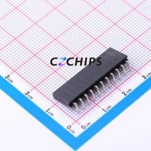 PM254-1-11-W-8.5 Pin Socket Bent Lead Through Hole,P=2.54mm Connector 1x11P 2.54mm Square Hole Right Angle Insert - Product Image 2