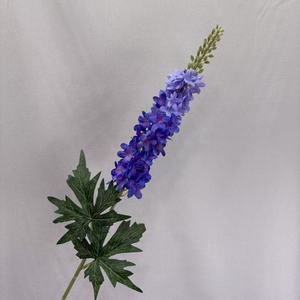 Guirlande artificielle de glycine, longue vigne fleurie suspendue, décoration décorative pour mariage et maison, accent floral violet - Product Image 6