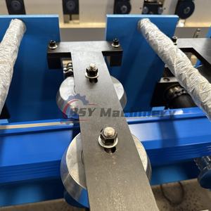 מכונת ייצור מרזבים מגולוונים מפלדה, מכונת עיצוב צינורות מים - Product Image 3