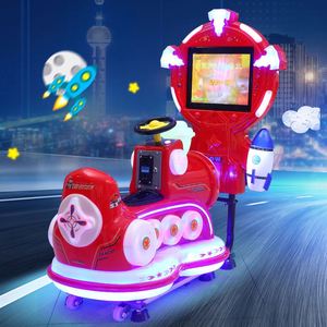 2025 New Coin-Operated Kids Commercial Electric Home Rocking Toy Car MP5 1-Year Warranty English <b>Swing</b> Machine Cartoon Plastic - Product Image 5