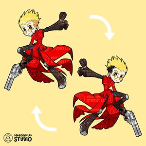 Soporte Acrílico de <span class=keywords><strong>Anime</strong></span> Vash para Decoración de Oficina, Hogar o Coleccionables - Product Image 3
