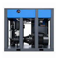 Compresseur d'air rotatif industriel à vis Airstone 132KW 175HP 7-12Bar à entraînement direct, vitesse fixe, certifié CE, usage intensif