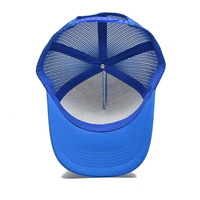 Gorra de Camionero Deportiva de 5 Paneles Personalizada con Logotipo Bordado en 3D, Parte Trasera de Malla Oxford, Tejido Transpirable e Impermeable