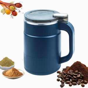 Moulin à café et mixeur domestique en acier inoxydable avec prise UE, double usage pour la préparation de poudre de café, vente en gros - Product Image 1
