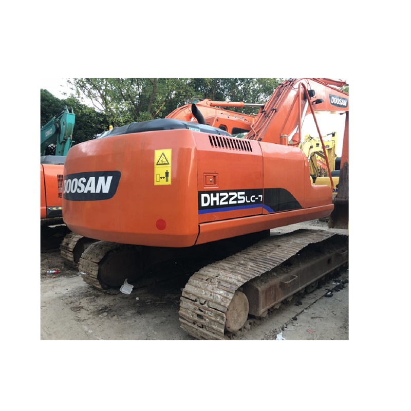 Подержанный гусеничный экскаватор DOOSAN Dh225LC-7 строительная машина используется 22-тонный Doosan экскаватор Dh225 Dx225 Dx300 для продажи