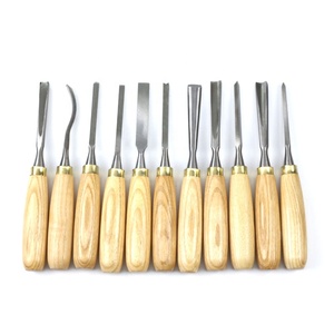 ชุดสิ่วแกะสลักไม้ 12 ชิ้น พร้อมด้ามจับไม้ สำหรับงานไม้ - Product Image 4