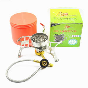 Estufa de gas portátil para camping Lanshan, a prueba de viento, tipo dividido, ligera, para uso en exteriores. - Product Image 3