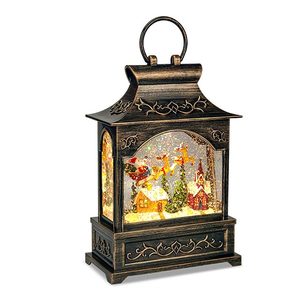 Lumières LED en acrylique pour décorations de vacances à l'intérieur Matériau en mousse de décoration de maison de cerf pailleté unique emballé dans une boîte - Product Image 2