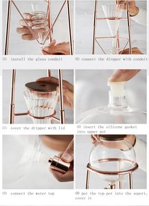 ZeroHero Dingyuan <span class=keywords><strong>Max</strong></span> Caraffa per Caffè Cold Brew Ghiacciato da 1200ml Strumenti per Drip Coffee - Product Image 6