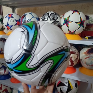 <b>Cheap</b> Colorful Official Soccer Ball Size 5 Promotional PU <b>Football</b> Ball for Match - Product Image 2