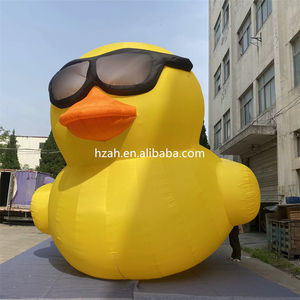 Гигантская надувная желтая утка в солнцезащитных очках для мероприятий, рекламных фестивалей - Product Image 3