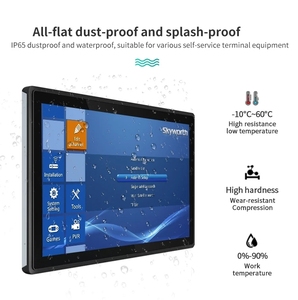 Tablet PC de 10.1" y 15.6" con IP65, Computadora HMI Integrada Todo en Uno, Android Windows, Procesador de Cuatro Núcleos, NFC para Hogar Inteligente - Product Image 4