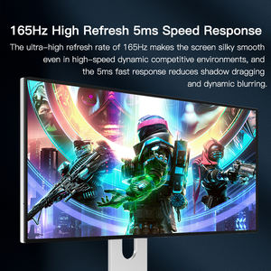 Kuycon-Moniteur de jeu Q34W 165Hz, écran LED de 34 pouces compatible avec les <span class=keywords><strong>bras</strong></span> robotiques tiers - Product Image 2