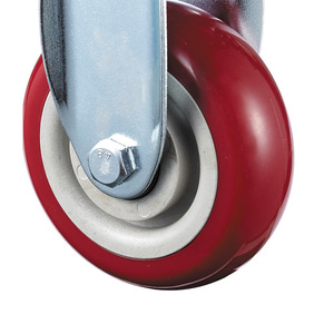 Hochbelastbare Nylon-Industrierollen Schwenkbar mit Bremse Hohe Tragfähigkeit für Maschinen, Geräte und Möbel - Product Image 2