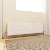 Radiateur mural rectangulaire en acier Saint Lawrence 2026, finition thermolaquée, chauffage moderne pour salon, robuste et durable