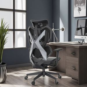 Chaise de jeu pivotante pour PC et eSports, réglable en hauteur, avec accoudoirs 3D, modèle X5C, vente en gros - Product Image 1