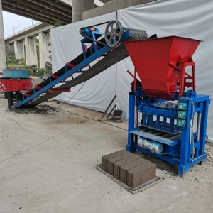 Meistverkaufte Topmai 4-35A Trichter-Ziegelformmaschine & Zementblock-Formmaschine - Einfach zu Bedienen - Product Image 2