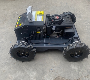 Cortadora de Césped a <span class=keywords><strong>Gasolina</strong></span> China de Alta Calidad, Industrial, Barata, de 4 Tiempos, Autopropulsada, 7.5/9HP, Todoterreno, con Control Remoto - Product Image 2