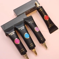 Base de fard à paupières crème sans cruauté aux animaux personnalisée 16 couleurs de base de fard à paupières de marque privée sans Logo Vegan Base de fard à paupières liquide mat