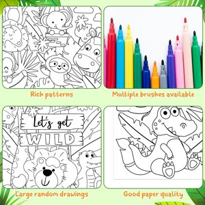 Rotolo di Carta <span class=keywords><strong>da</strong></span> Disegno per Bambini con Logo Personalizzato, per Pittura <span class=keywords><strong>e</strong></span> Colorazione Fai-<span class=keywords><strong>da</strong></span>-Te, Stampa Flessografica per Poster - Product Image 3