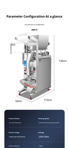 Hoàn toàn tự động nước sốt máy đóng gói Ớt ngọt nước sốt dán và chất lỏng định lượng máy chiết rót - Product Image 2