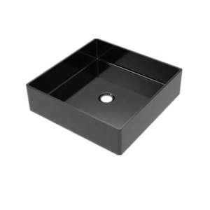 Lavabo da bagno a forma <span class=keywords><strong>angolare</strong></span> in acciaio inossidabile, Design moderno, di lusso, lavandino da bagno, - Product Image 3